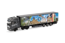 Herpa 319737 - H0 - DAF XG+ Planen-Sattelzug Bücheler Wuppertal